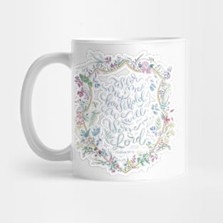 We will Serve the Lord - Joshua 24:15 Mug